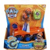 PAT PATROUILLE - VEHICULE + FIGURINE DELUXE ZUMA DINO RESCUE Paw Patrol - 6059524 - Voiture a remonter Jeu Jouet Enfant 3 ans