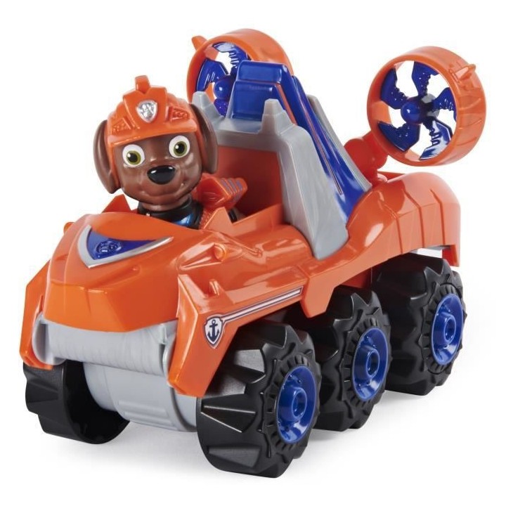 PAT PATROUILLE - VEHICULE + FIGURINE DELUXE ZUMA DINO RESCUE Paw Patro