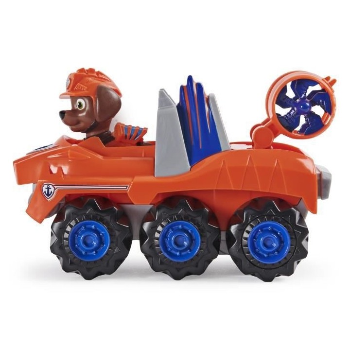PAT PATROUILLE - VEHICULE + FIGURINE DELUXE ZUMA DINO RESCUE Paw Patro