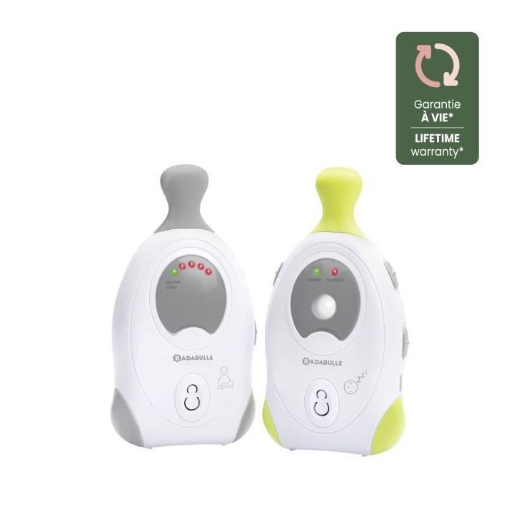 BADABULLE Baby Online 300m Babyphone Audio avec Veilleuse