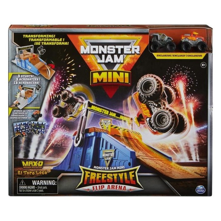 PLAYSET MINI FREESTYLE FLIP ARENA Monster Jam