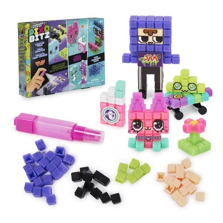 PixoBitz - Pack 3 Coffrets Créations - Des 6 ans