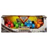 PACK DE 4 VÉHICULES DIE CAST 1:64 Monster Jam