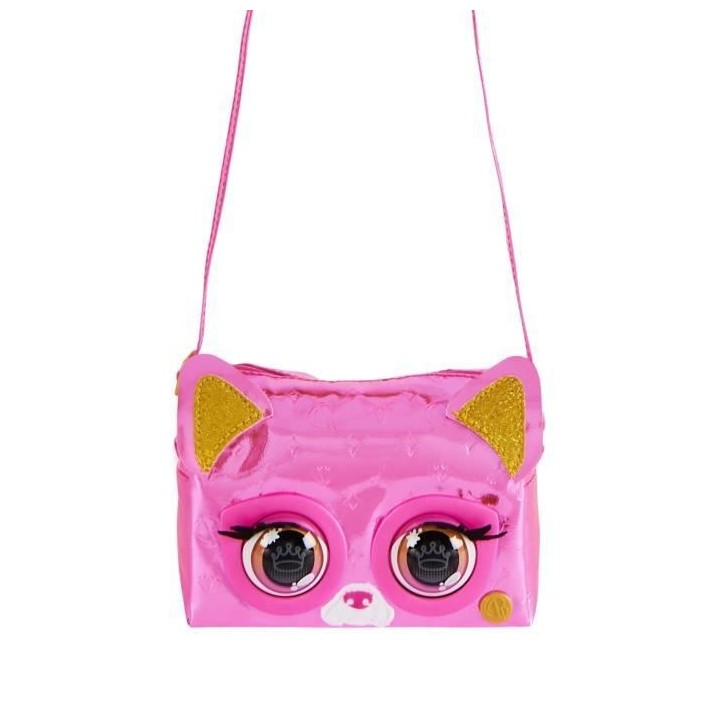 Purse Pets - Bulldog Français - Métallique - Sac Compagnon Animé -