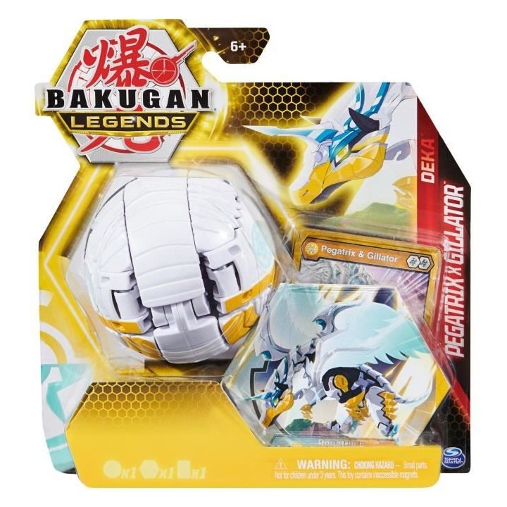 Bakugan - Coffret 1 Bakugan Deka Saison 5 et 1 Carte Maîtrise fournie