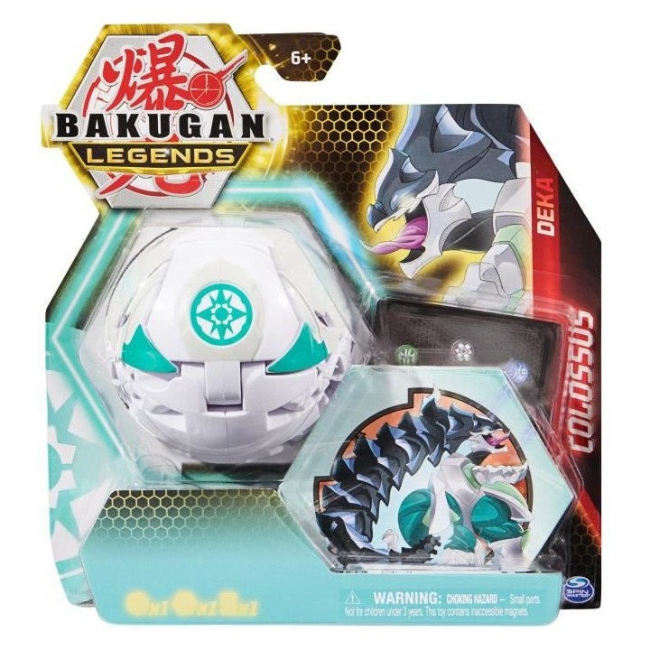 Bakugan - Coffret 1 Bakugan Deka Saison 5 et 1 Carte Maîtrise fournie