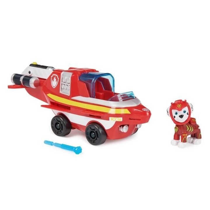 La Pat' Patrouille - Marcus - Véhicule + Figurines - La Pat' Patrouil