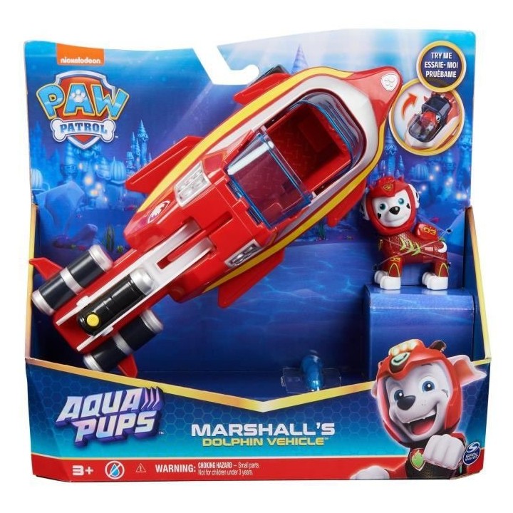 La Pat' Patrouille - Marcus - Véhicule + Figurines - La Pat' Patrouil