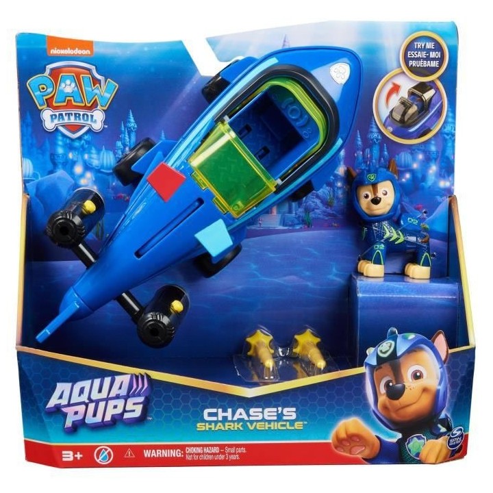 La Pat' Patrouille - Chase - Véhicule + Figurines - La Pat' Patrouill