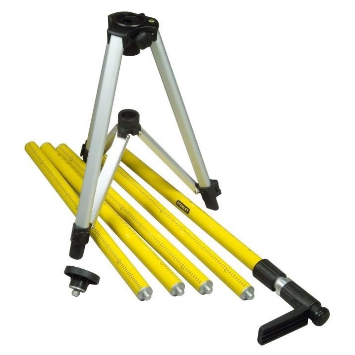 Canne téléscopique Tripole avec embase trépied STANLEY - 1-77-022 -