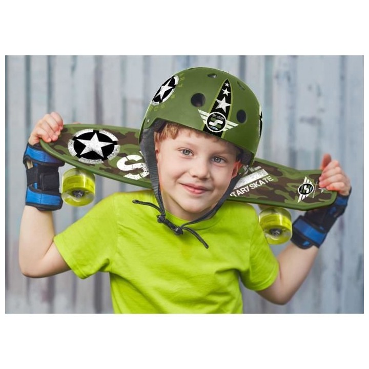 STAMP - Casque Skate - Skids Control Military Star