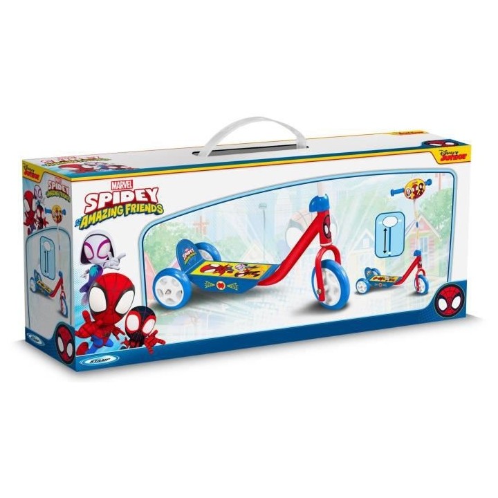 STAMP - Trottinette 3 roues - Spidey