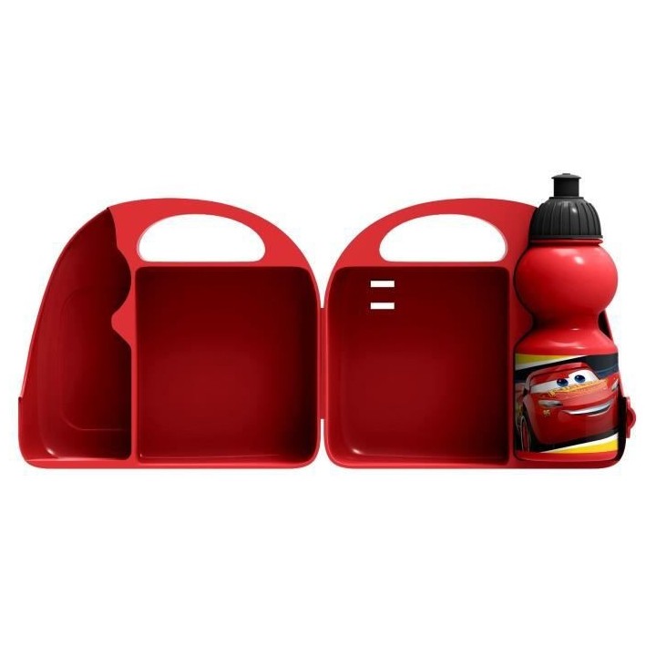 CARS Combo boîte a gouter + bidon + klaxon