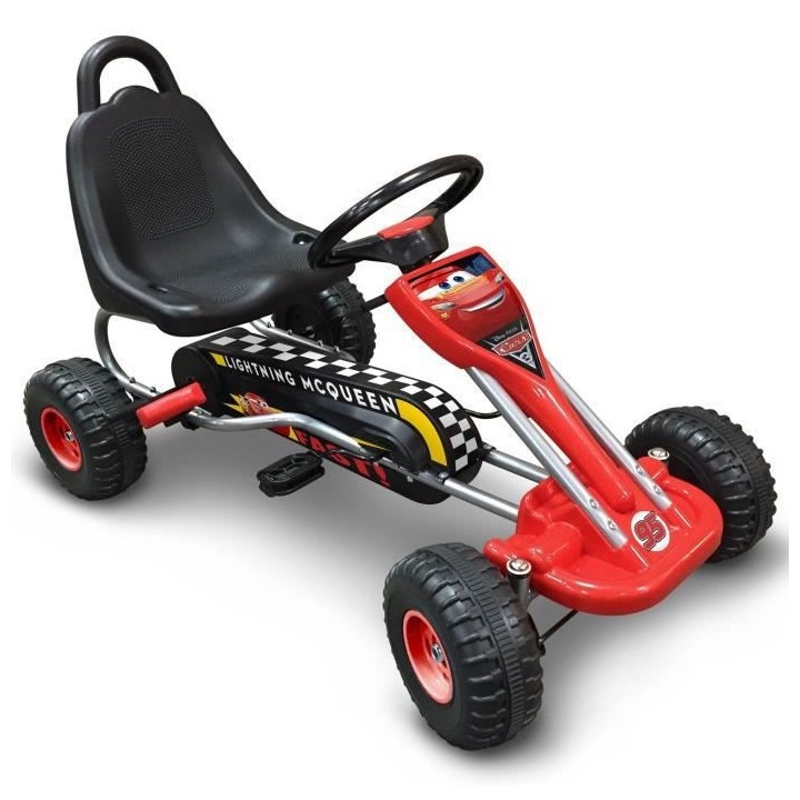 CARS Go Kart a Pédales 89 x 52cm - Disney