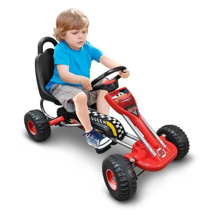 CARS Go Kart a Pédales 89 x 52cm - Disney