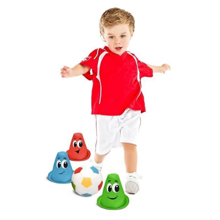 STAMP Pack Foot Balle Et 3 Cônes