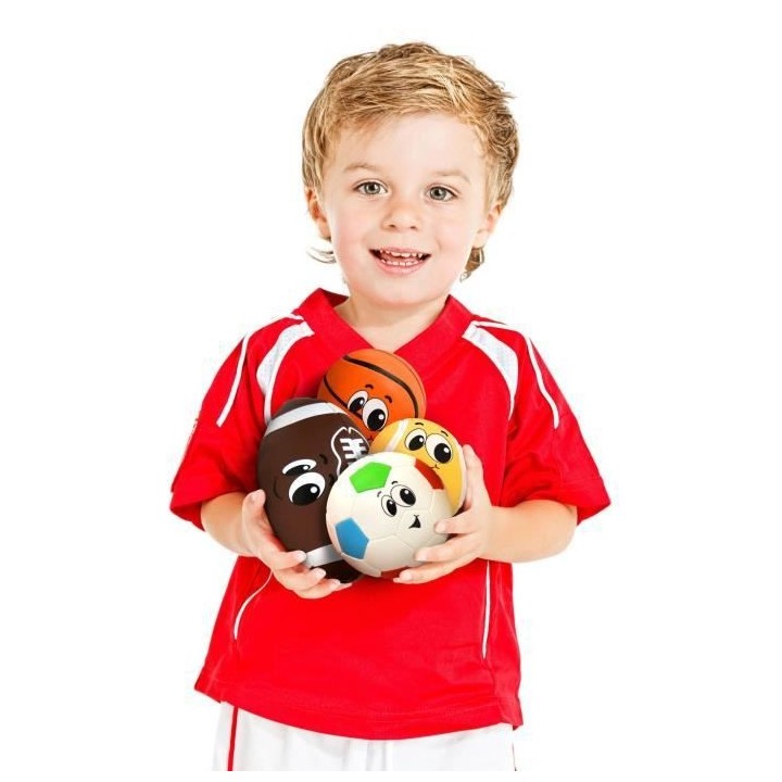 STAMP Pack 4 Balles En Mousse