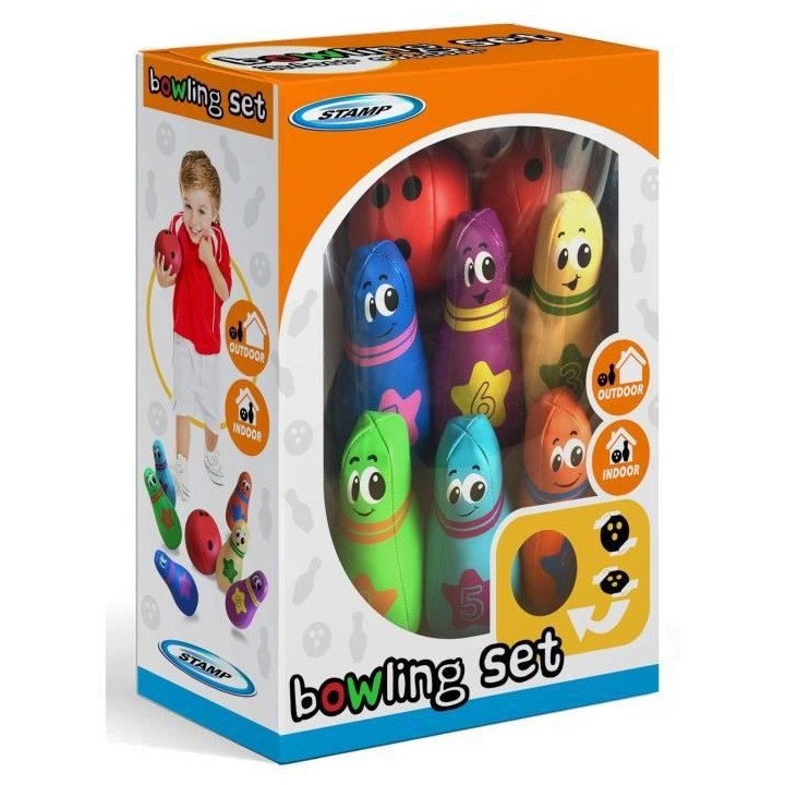 STAMP Pack Bowling 6 Quilles 2 Boules