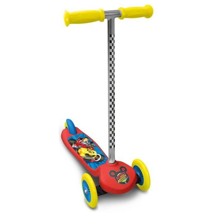 MICKEY RACERS Trottinette Steering Twist 3 Roues