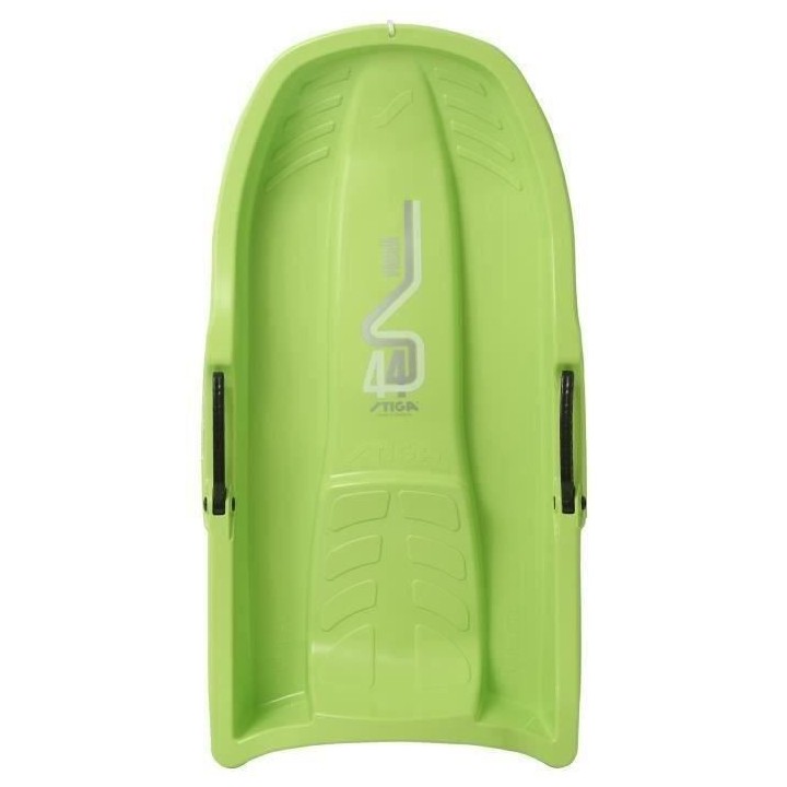 STIGA - Luge plateau avec freins - Pacer Brake - Vert - 90 x 50 x 15 c