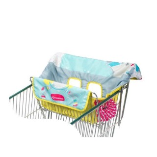 Badabulle Protege-siege chariot pour enfant - 2 jouets sensoriels int