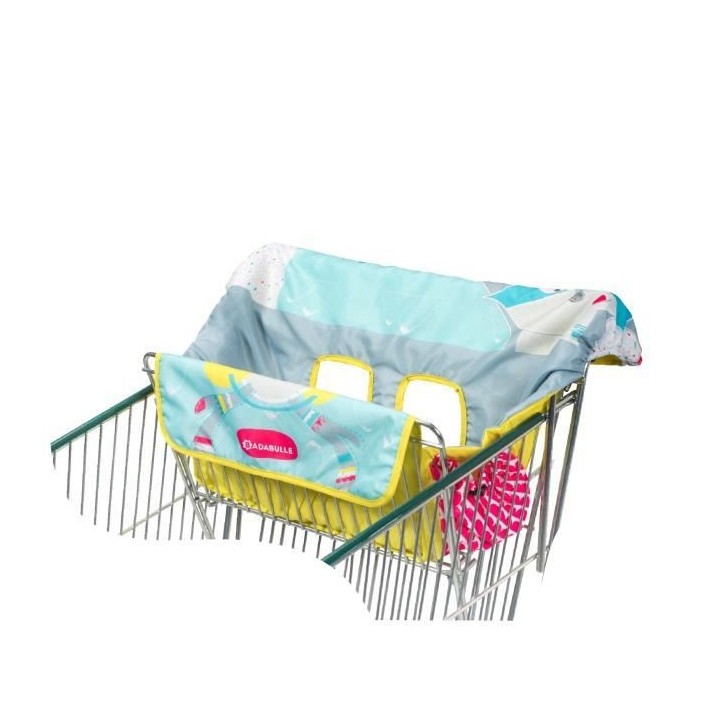 Badabulle Protege-siege chariot pour enfant - 2 jouets sensoriels int