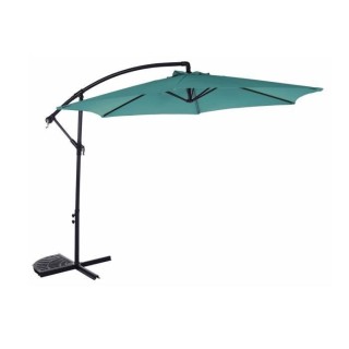 Parasol déporté diametre 3m - structure en aluminium avec toile poly