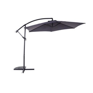 Parasol déporté diametre 3m - structure en aluminium avec toile poly