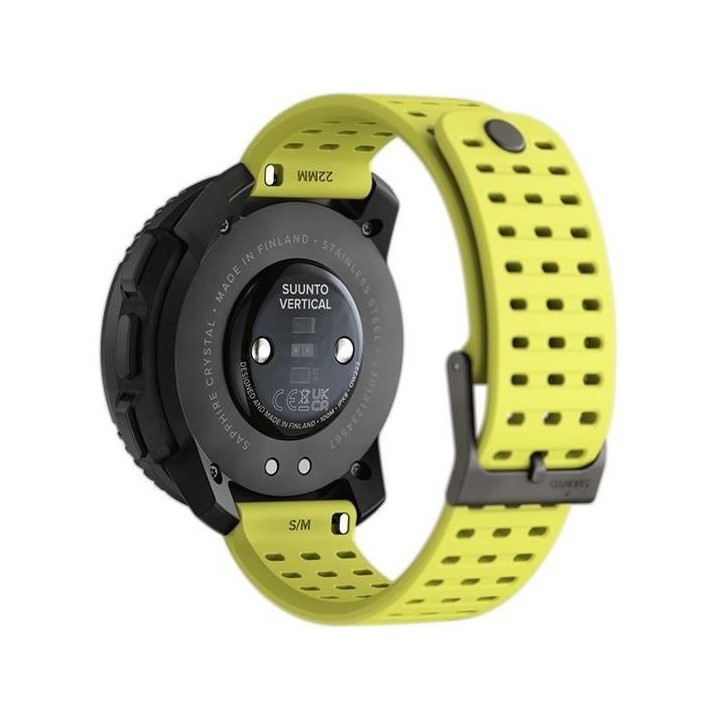 Montre connectée sport - SUUNTO - VERTICAL - Black Lime