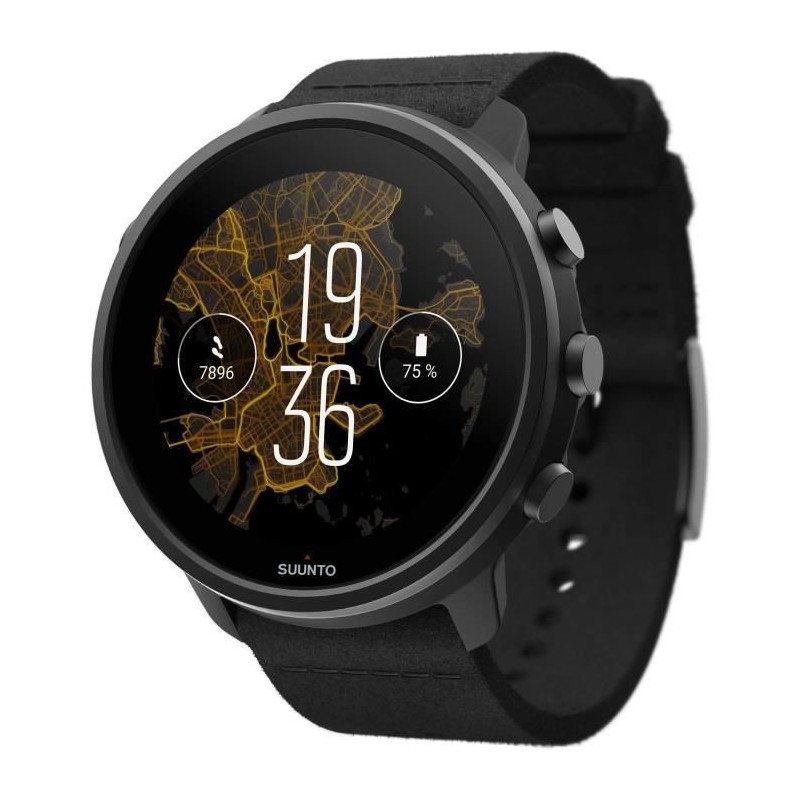 Montre connectée sport SUUNTO 7 Matte Black Titanium