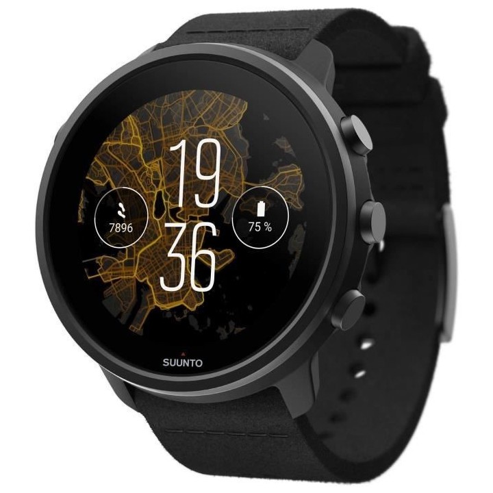 Montre connectée sport SUUNTO 7 Matte Black Titanium