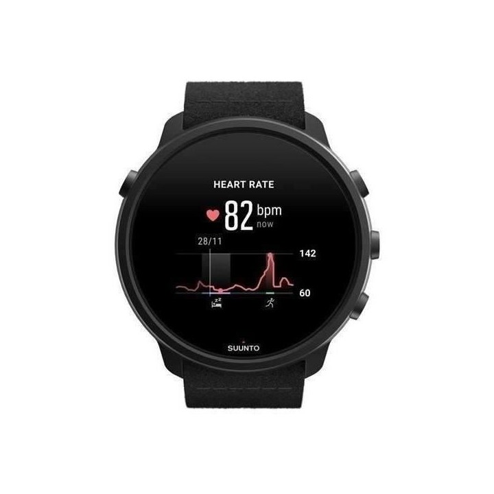 Montre connectée sport SUUNTO 7 Matte Black Titanium