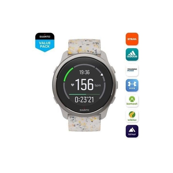 Montre connectée sport SUUNTO 5 Peak Ridge Sand Multicolor