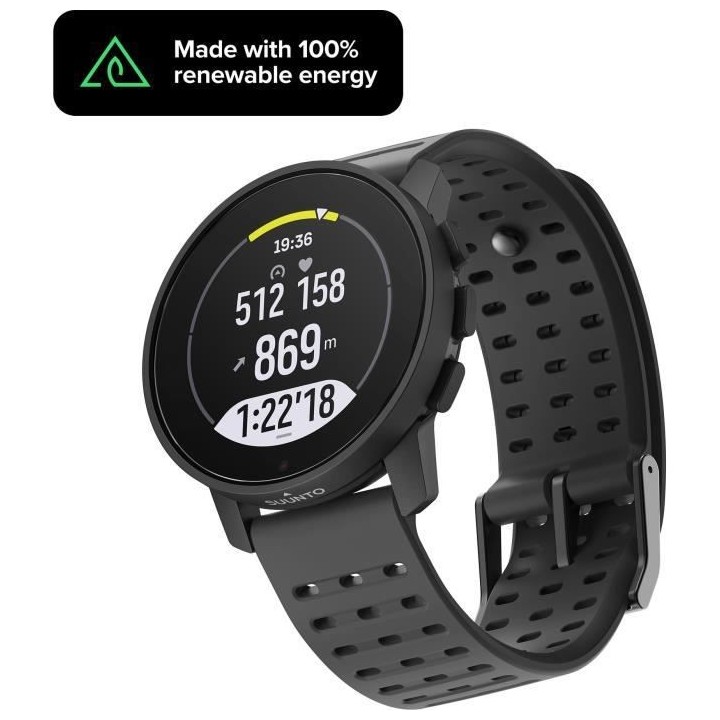 Montre connectée sport SUUNTO 9 Peak Pro All Black