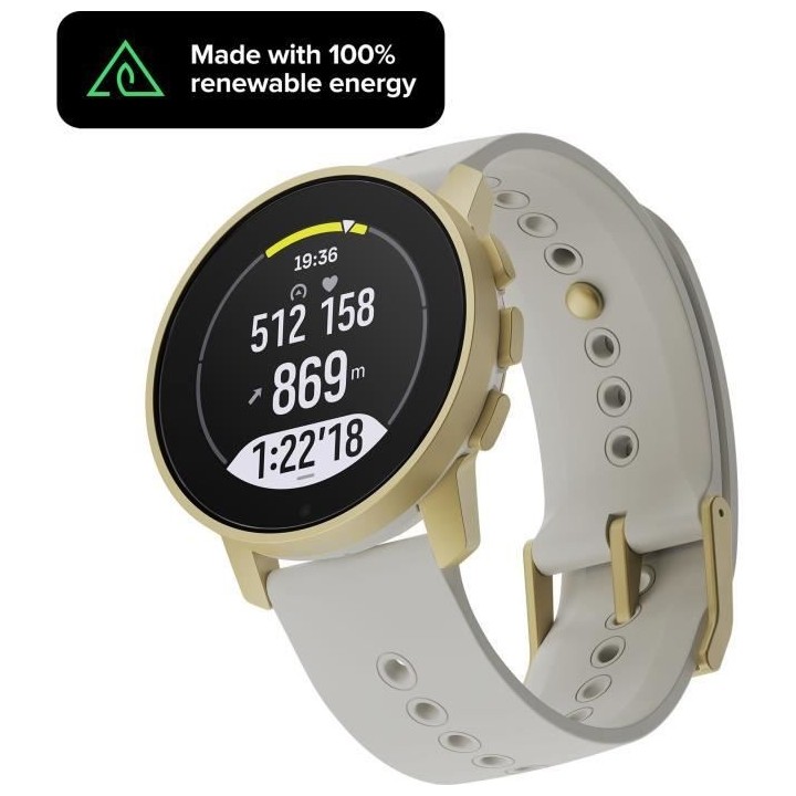 Montre connectée sport SUUNTO 9 Peak Pro Pearl Gold