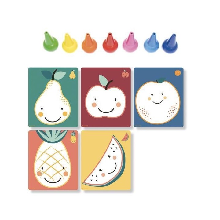 SYCOMORE -MAXI CRAYONS GRAS a partir de 18 mois