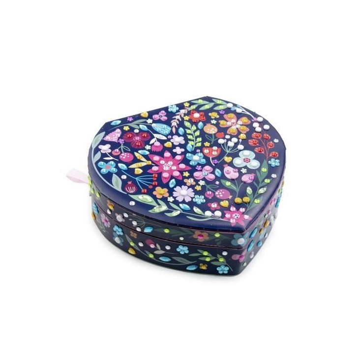 SYCOMORE - COFFRET A BIJOUX CoeUR - MOSAIQUES 3D