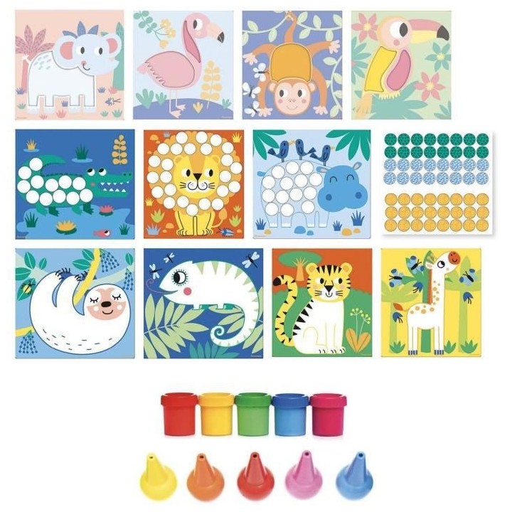 BABYSSIMO - MULTI ACTIVITÉS - PEINTURE COLLAGE COLORIAGE