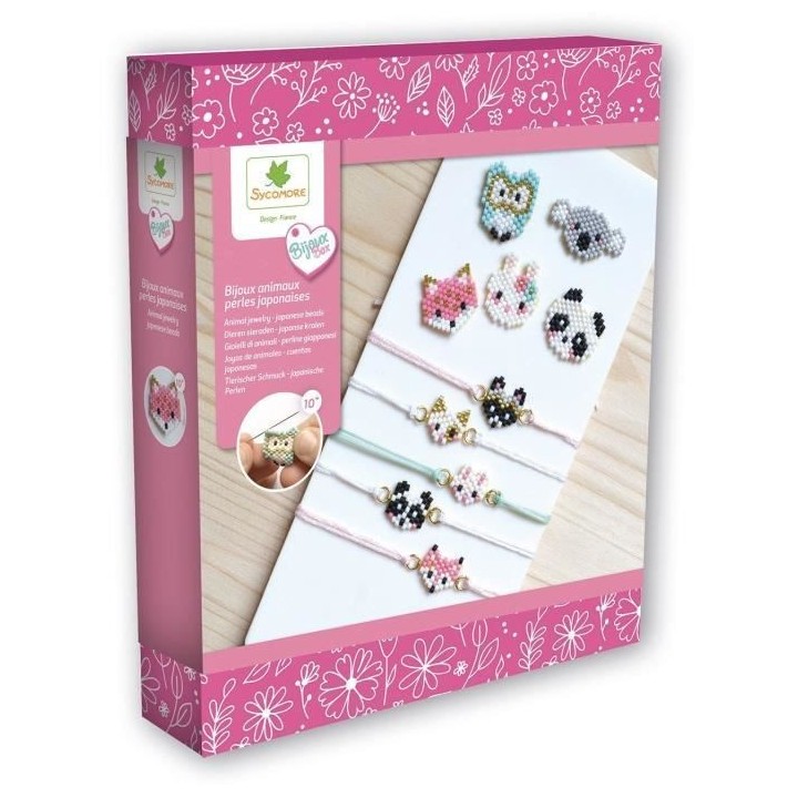 SYCOMORE -BIJOUX ANIMAUX PERLES JAPONAISES - CREER TES BRACELETS ET PE