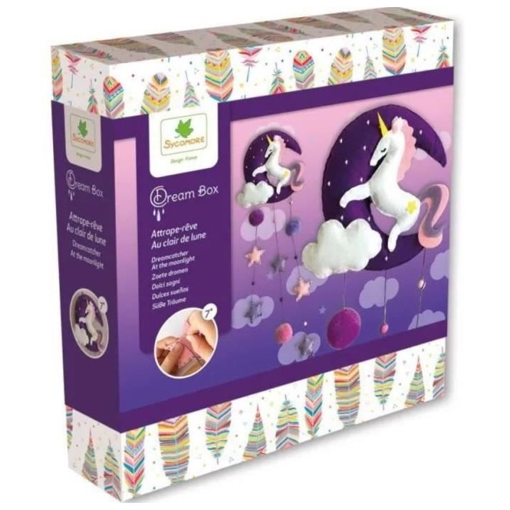 SYCOMORE -ATTRAPE-ReVES AU CLAIR DE LUNE - FABRIQUE TON ATTRAPE-REVES
