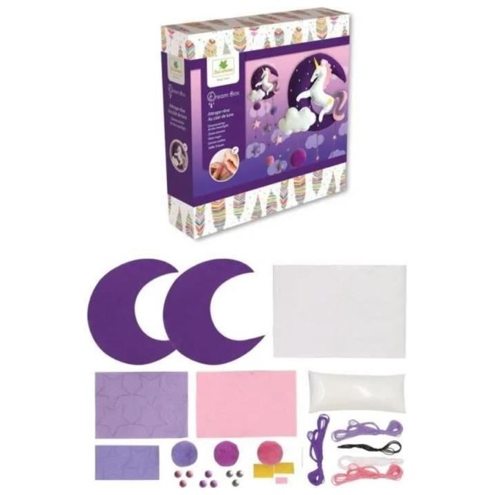 SYCOMORE -ATTRAPE-ReVES AU CLAIR DE LUNE - FABRIQUE TON ATTRAPE-REVES