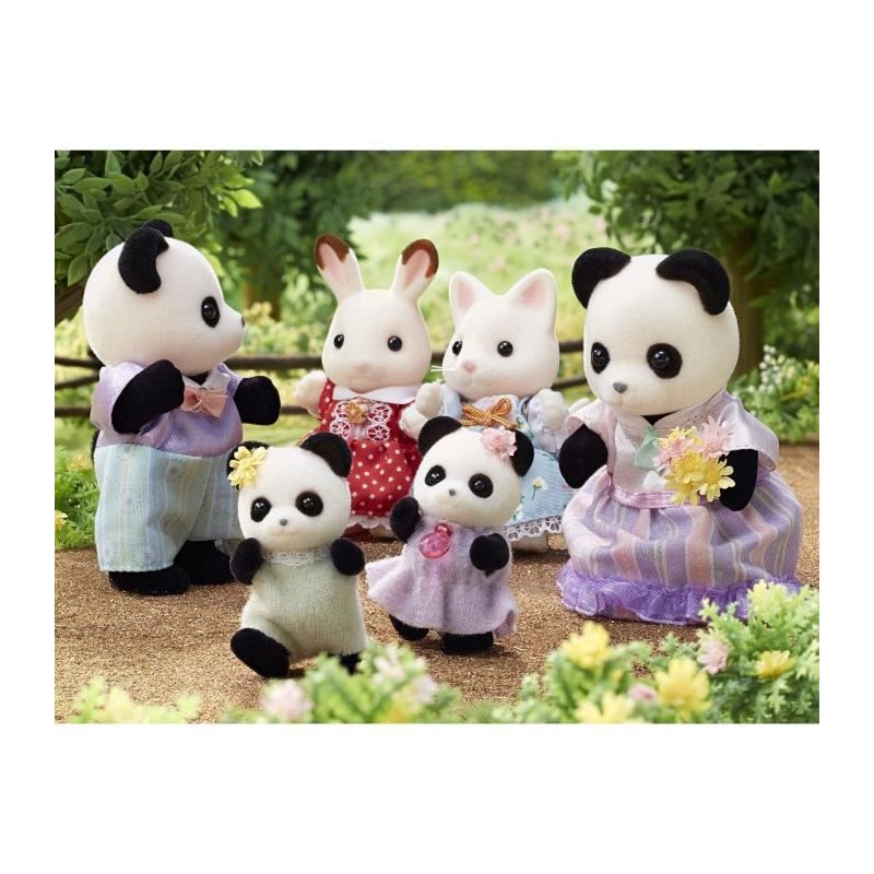 SYLVANIAN FAMILIES La famille panda Pour Enfant - Les familles