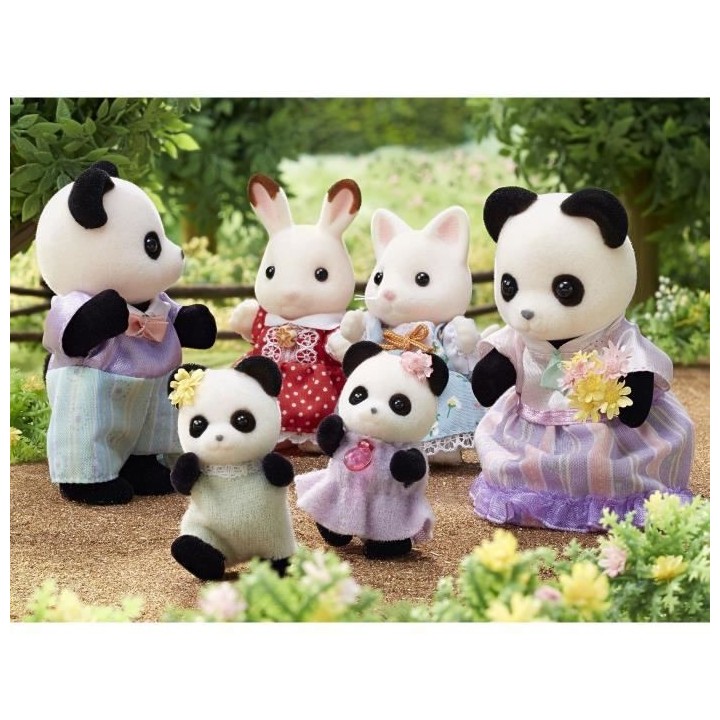 SYLVANIAN FAMILIES La famille panda Pour Enfant - Les familles