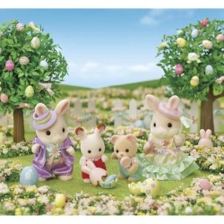 La chasse aux oeufs des freres et soeurs Lapin Marguerite - SYLVANIAN FAMILIES