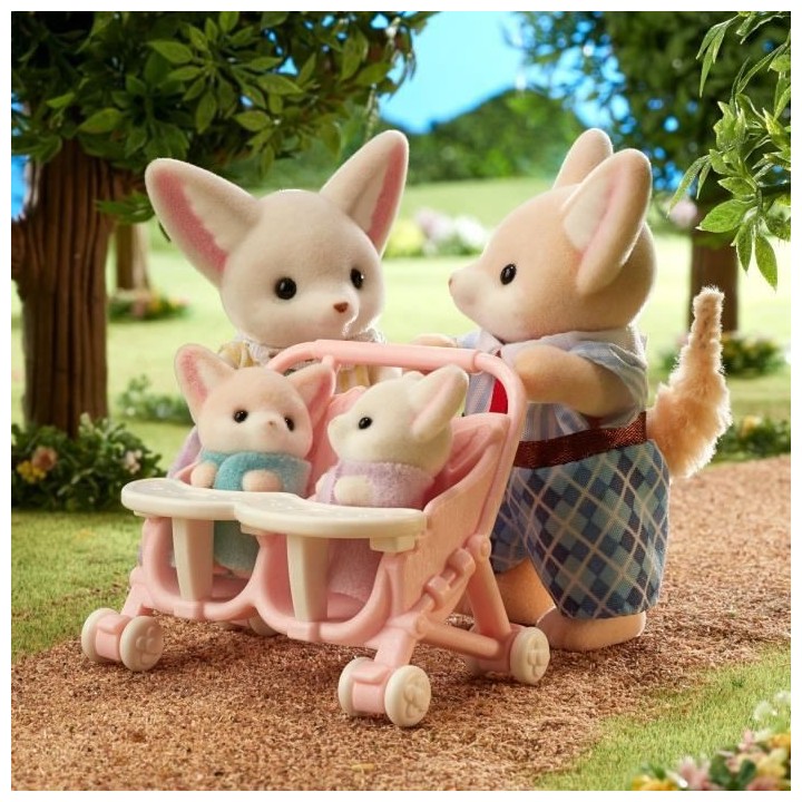 La famille Fennec - SYLVANIAN FAMILIES
