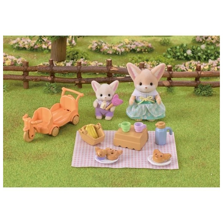 Le set de pique-nique des freres et soeurs Fennec - SYLVANIAN FAMILIES