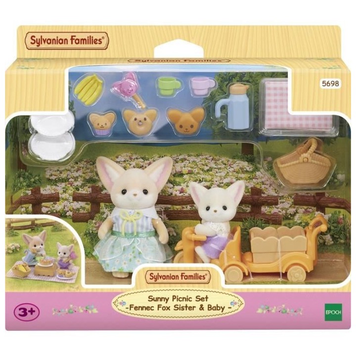 Le set de pique-nique des freres et soeurs Fennec - SYLVANIAN FAMILIES