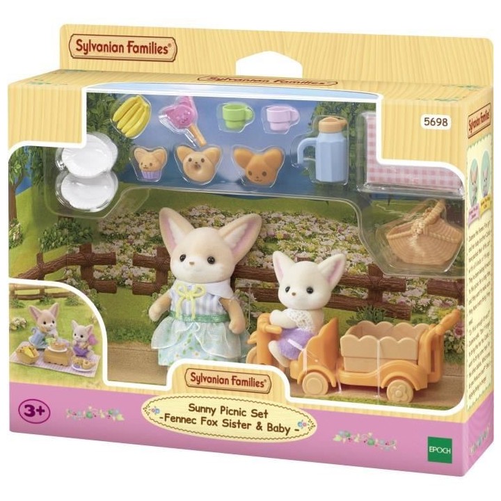 Le set de pique-nique des freres et soeurs Fennec - SYLVANIAN FAMILIES
