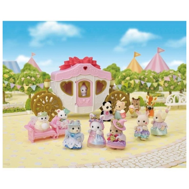 La parade des bébés en costumes de princesse - SYLVANIAN FAMILIES