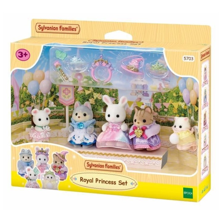 La parade des bébés en costumes de princesse - SYLVANIAN FAMILIES